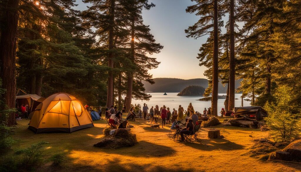 Accommodations at Sucia Island State Park