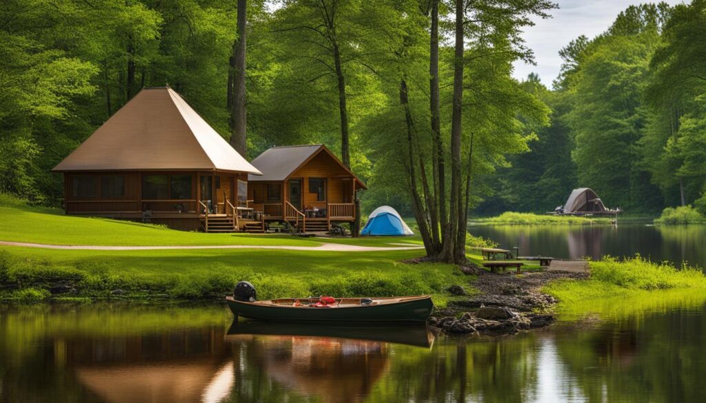 Accommodations at Turtle River State Park