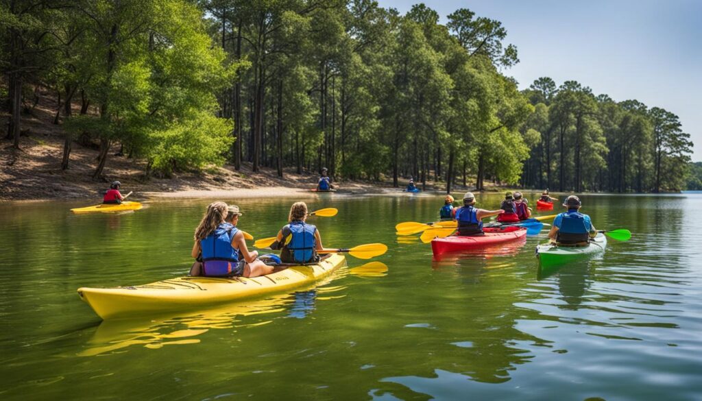Activities at Lake Murray State Park