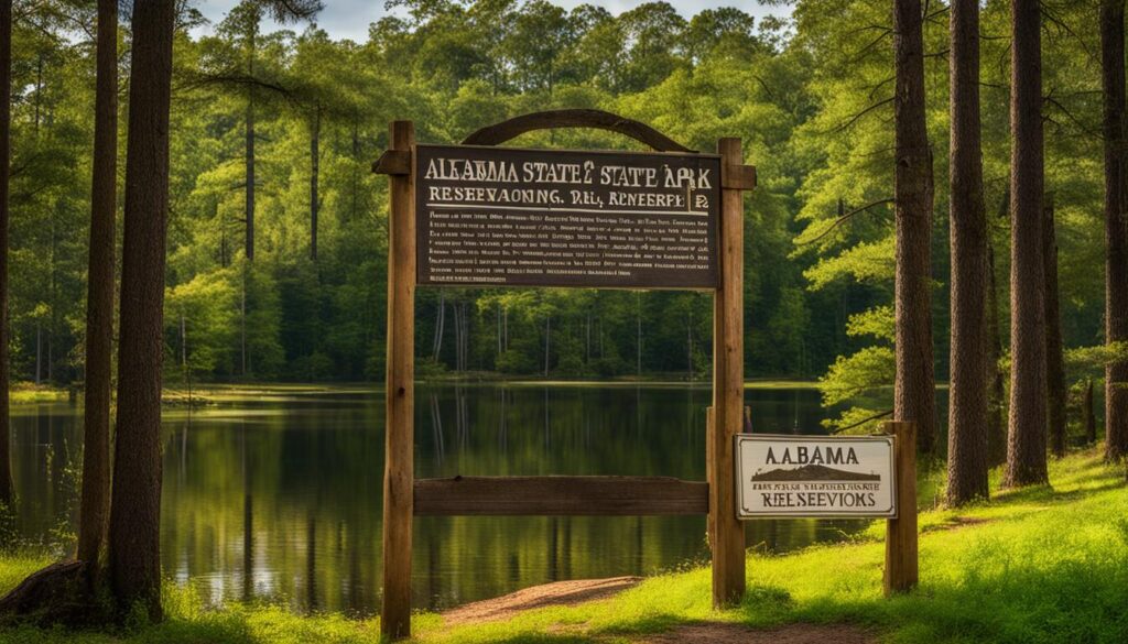 Alabama State Park Reservations