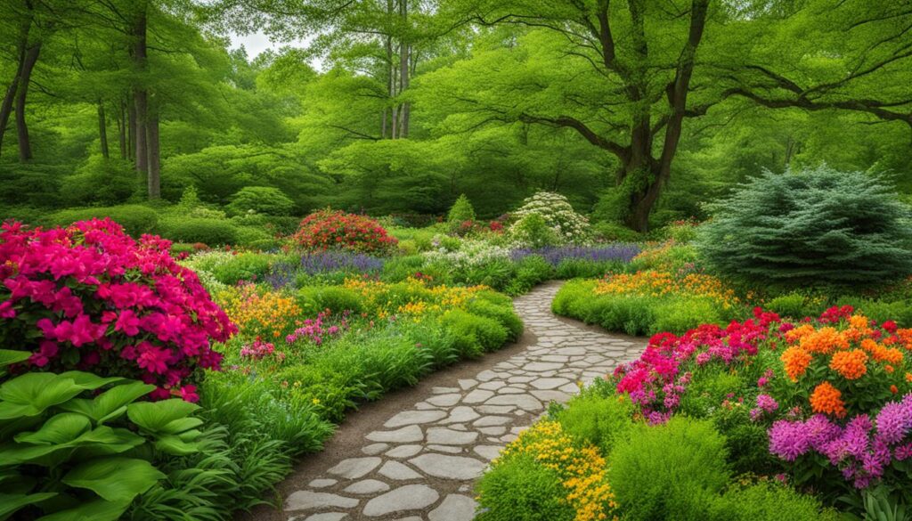 Beautiful gardens