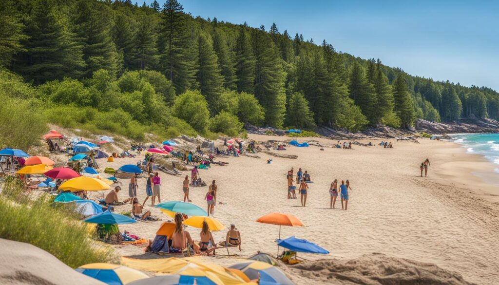 Big Bay State Park Beach