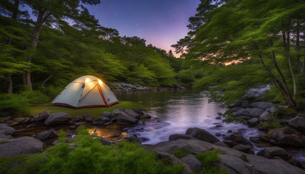 Boston Harbor Islands Camping