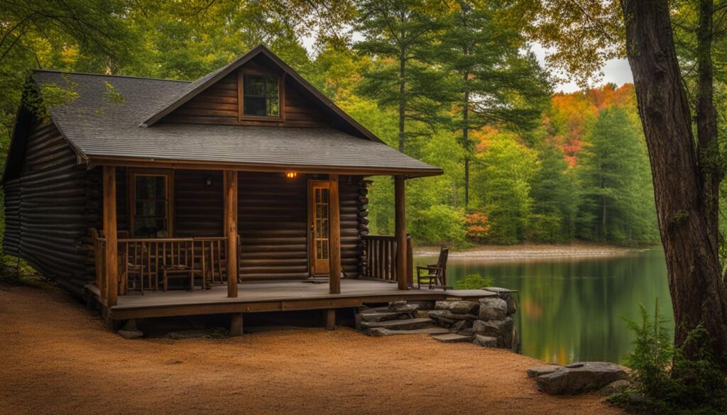 Cabin rentals at Raymond Gary State Park