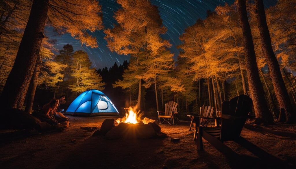 Camping at Boulder Beach State Park