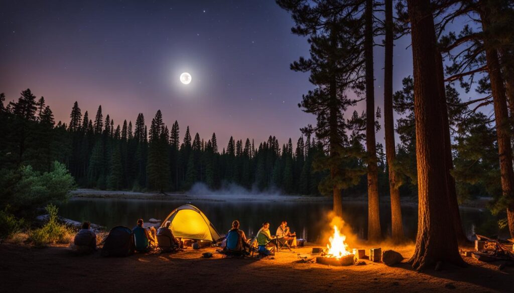 Camping at El Dorado State Park