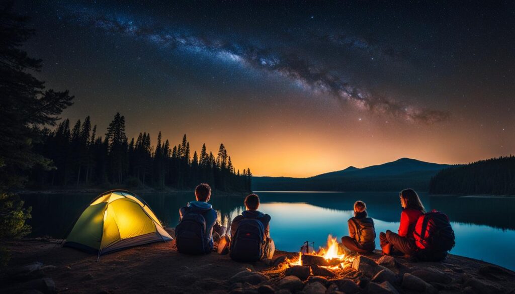 Camping at Father Hennepin State Park