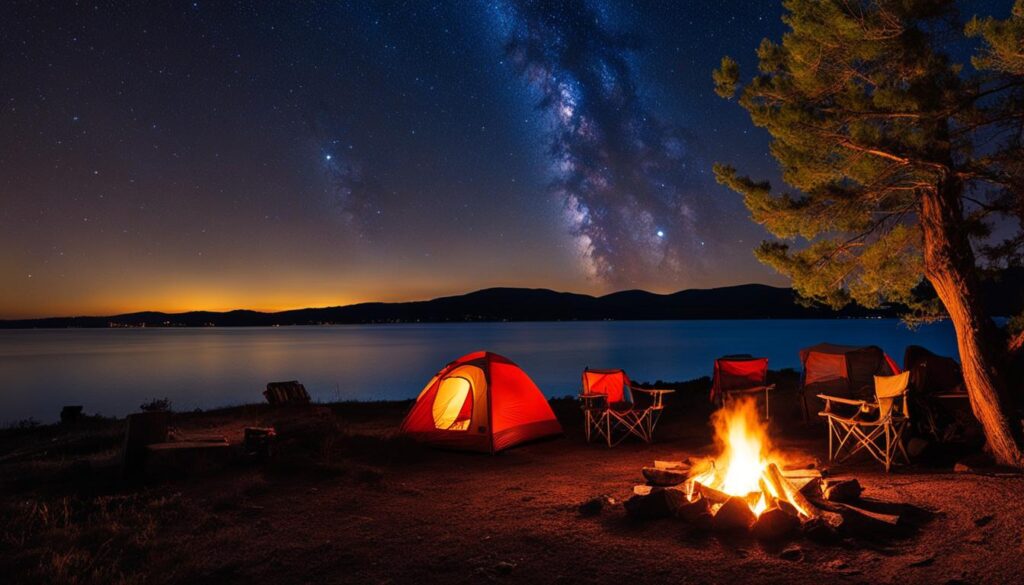 Camping at Lakeport State Park