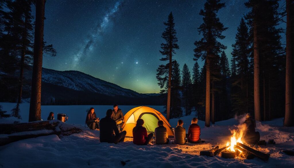 Camping at St. Mary's River State Park