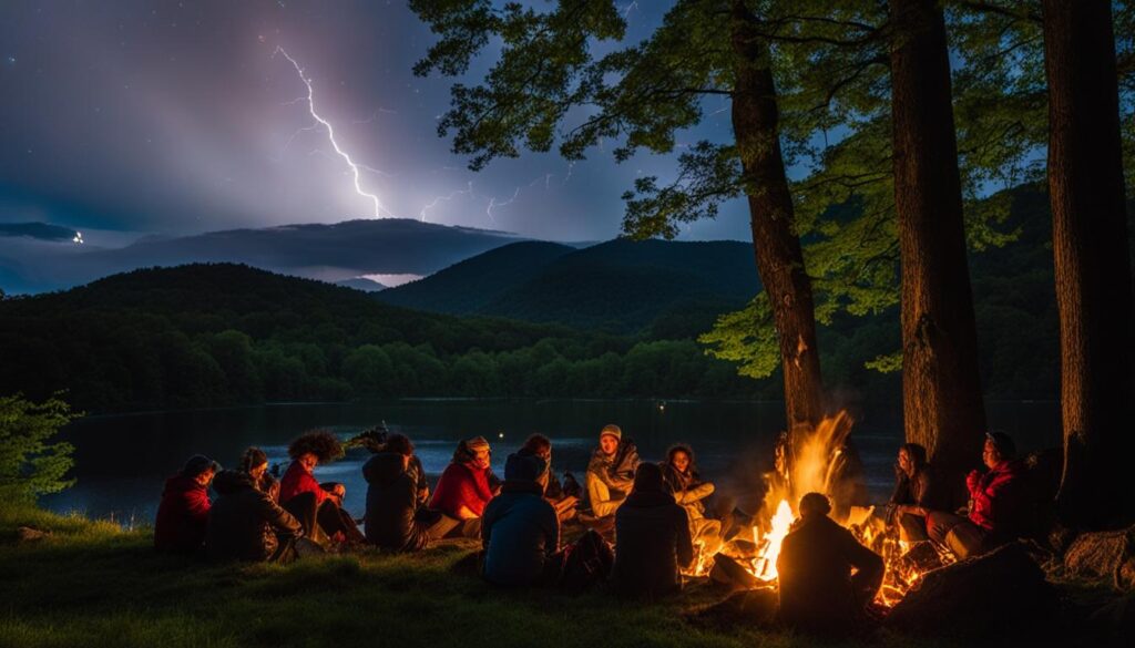 Camping at Storm King State Park