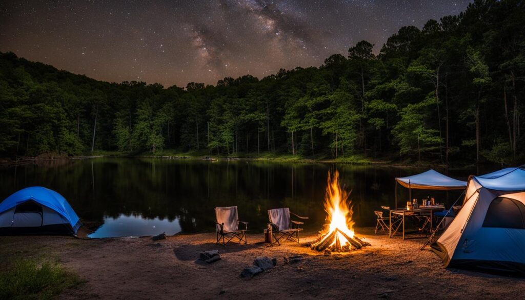 Camping at Sweetwater Creek State Park