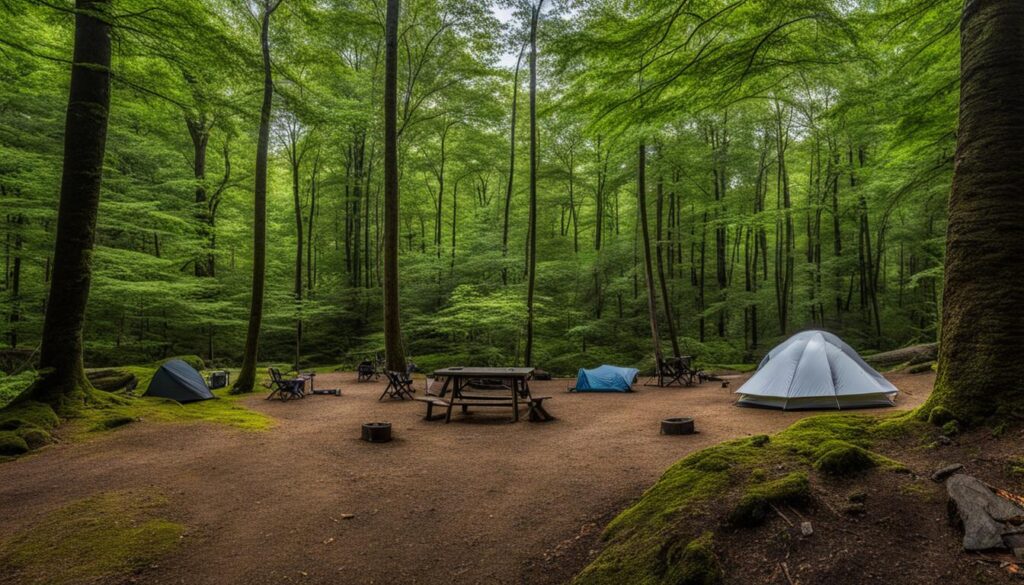 Camping at Taconic Mountains Ramble State Park