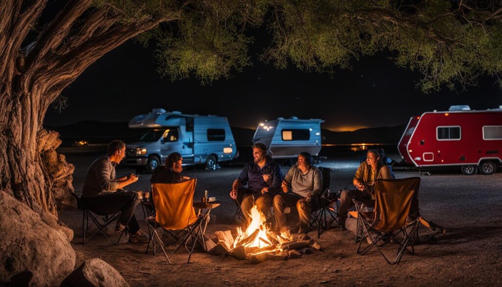 Camping in Alamo Lake State Park
