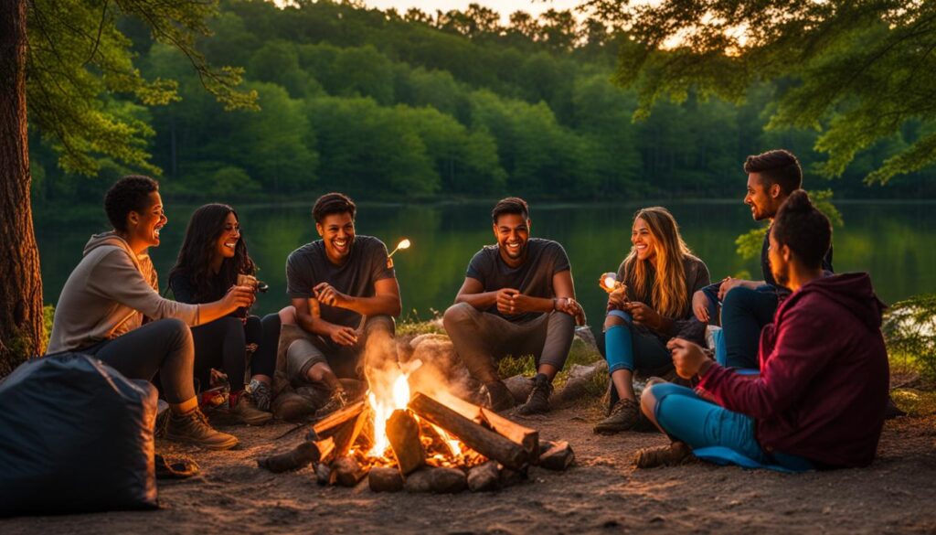 Camping in Goose Creek State Park