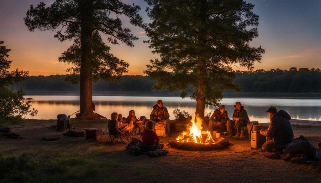 Camping in Mississippi River State Park
