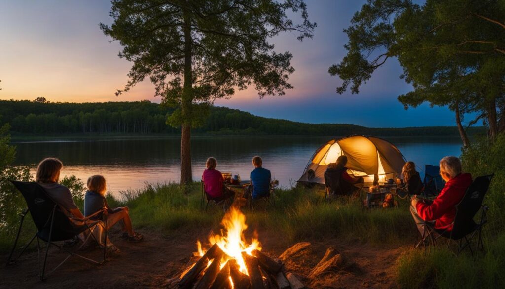 Camping in North Dakota