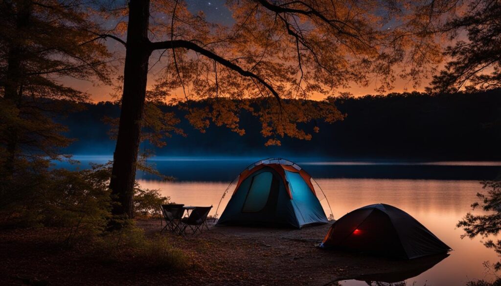Camping in Spavinaw State Park