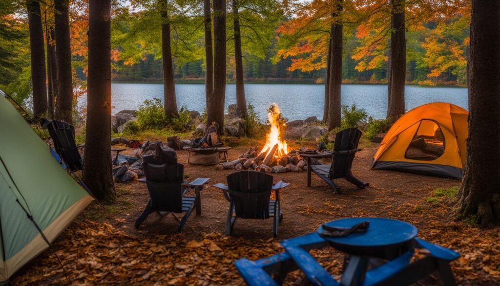 Camping in Vermont