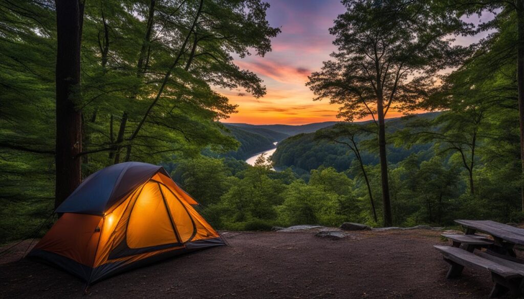 Camping in West Virginia State Parks