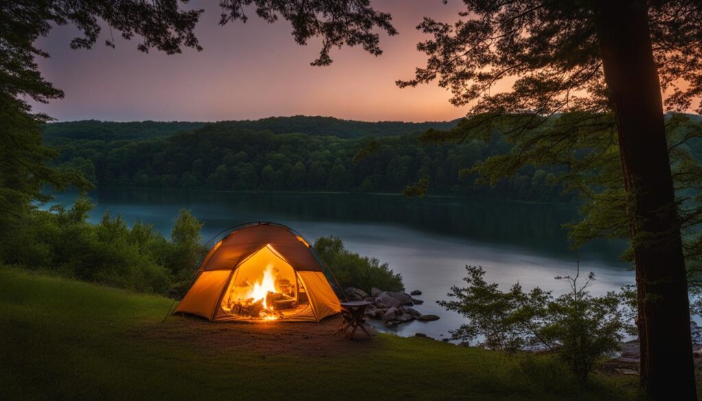 Camping near La Crosse, WI