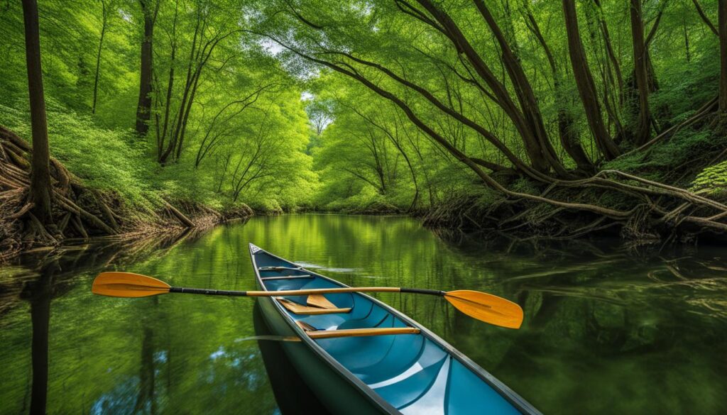 Canoeing at Village Creek State Park