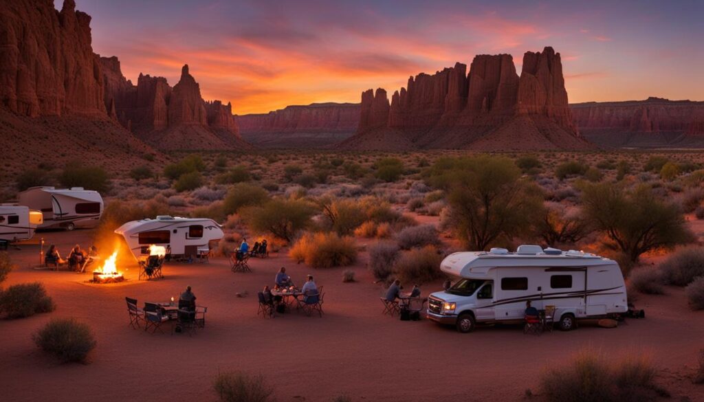Cathedral Gorge State Park Campground