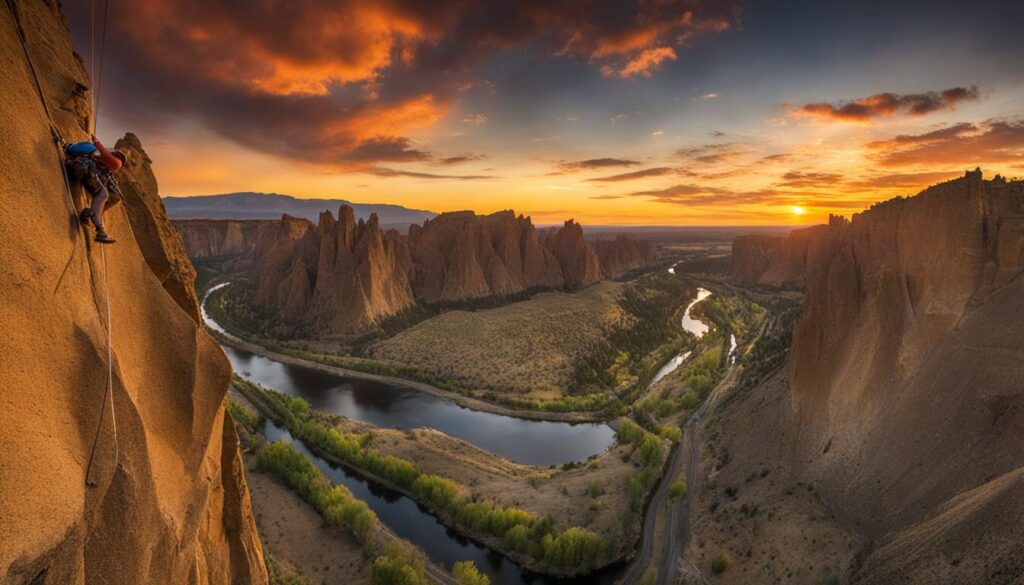 Climbing in Oregon