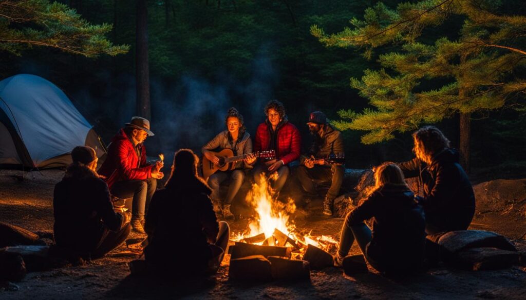 Croft State Park camping