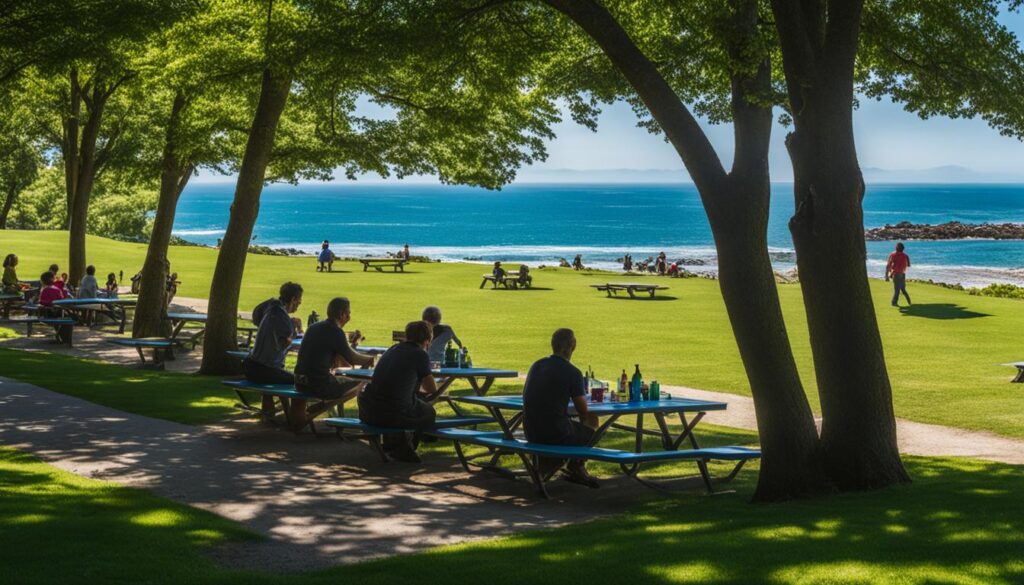 Del Rey Beach State Recreation Site Picnic Facilities