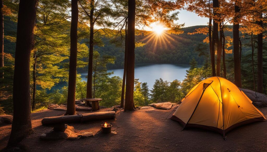 Devil's Lake State Park Camping