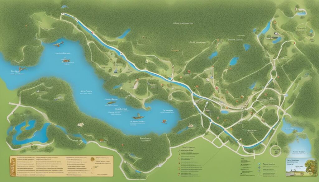 Estero Llano Grande State Park Map