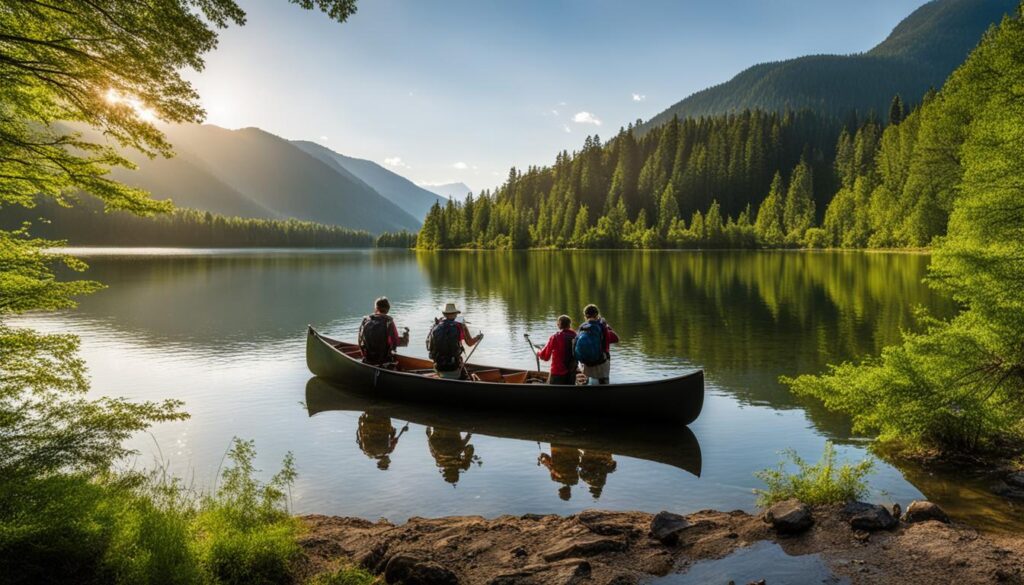 Exploring the Area - Bear Head Lake State Park