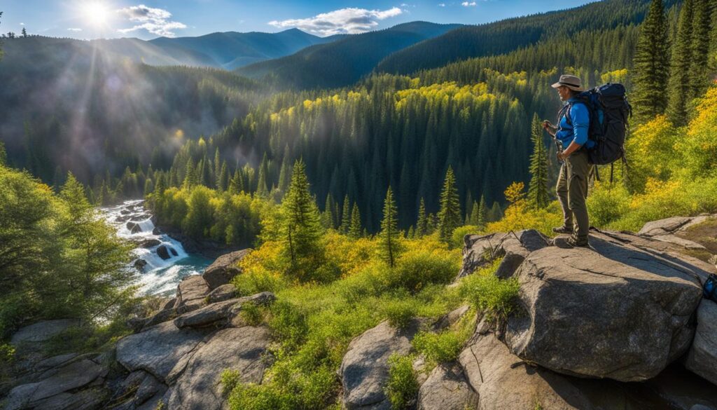 Exploring the Area, Campbell Falls State Park Reserve