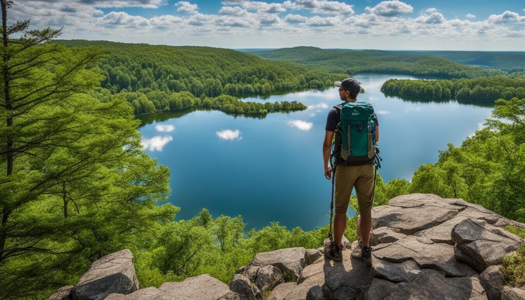 Exploring the Area around Capital Springs State Recreation Area