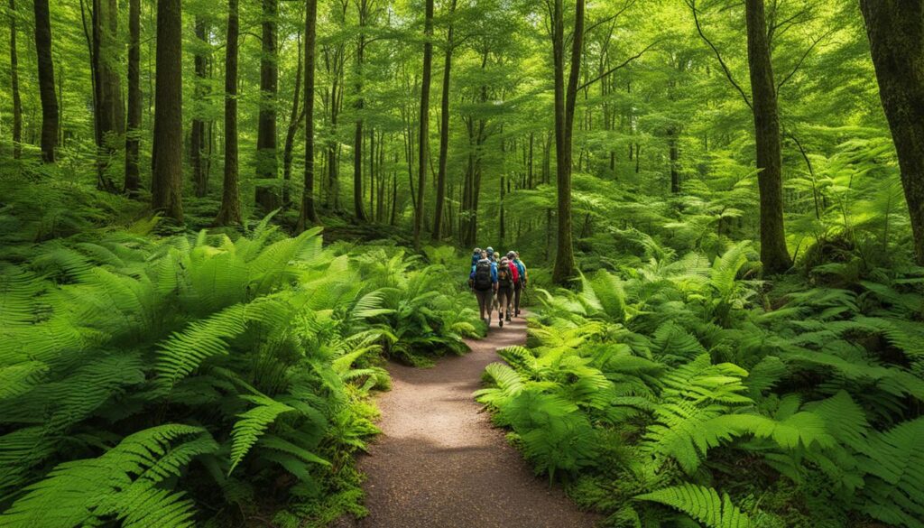 Exploring the Area around Wilson-Tuscarora State Park