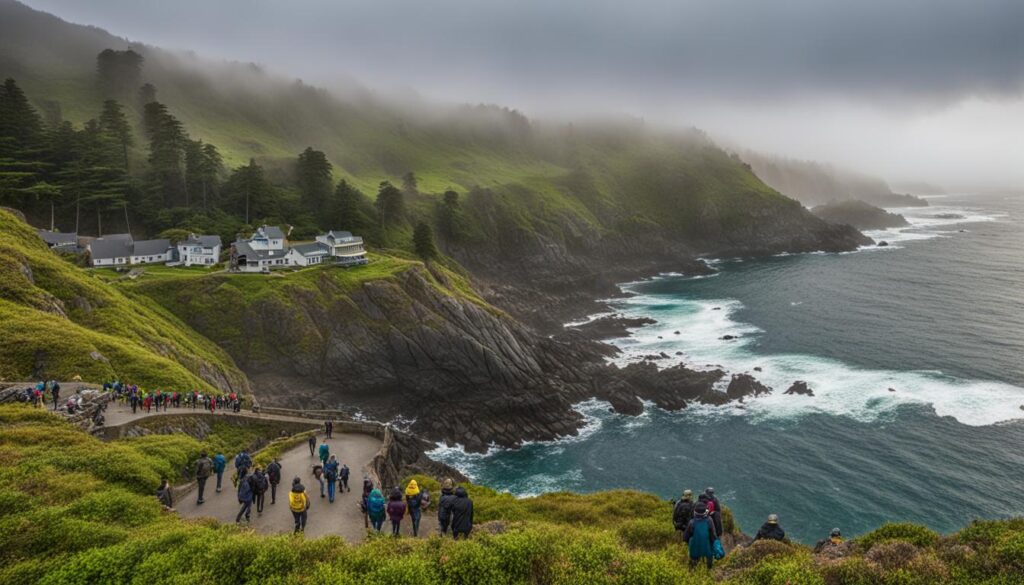 Exploring the Area around the Whale Watching Center