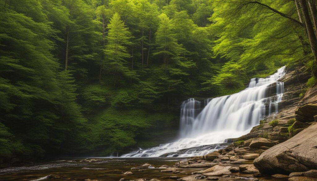 Exploring the area around Laughing Whitefish Falls State Park