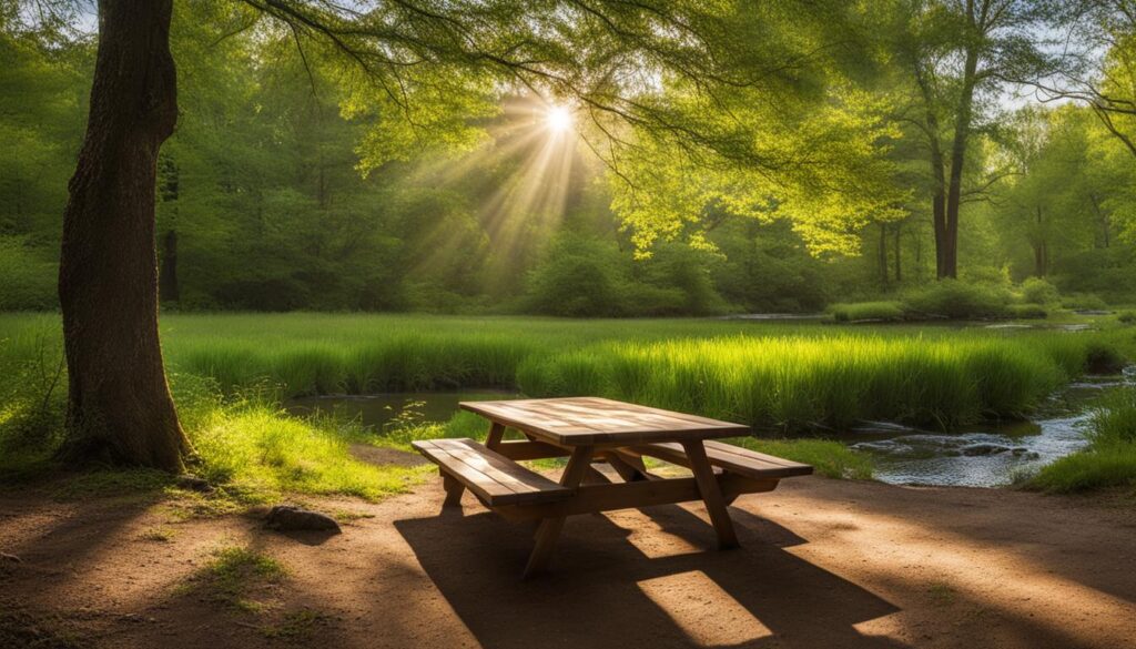 Fields Spring park picnic areas