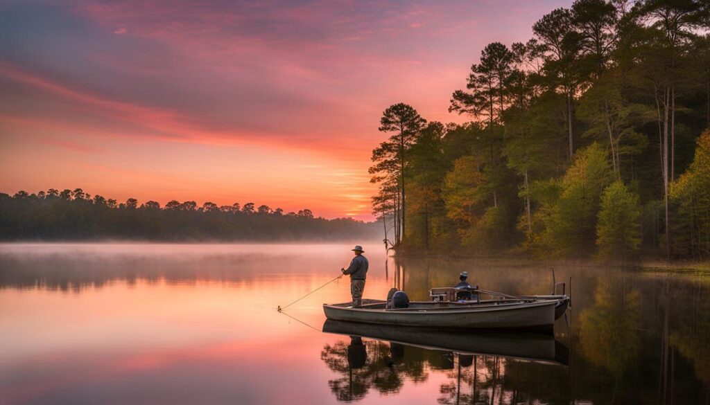 Fishing in Mississippi State Parks