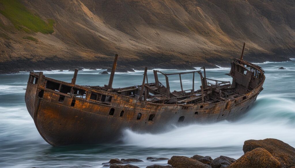 Frolic Cove Shipwreck