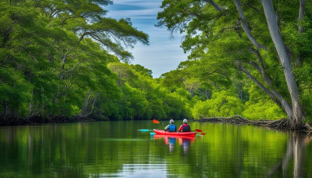 Grand Isle State Park Kayaking