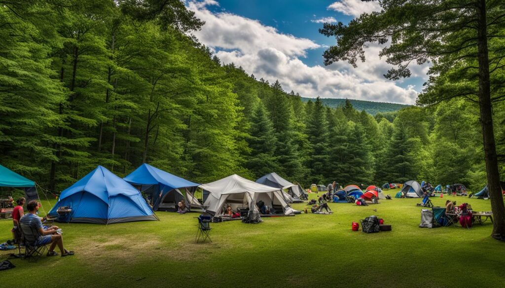 Greenbrier State Park camping facilities