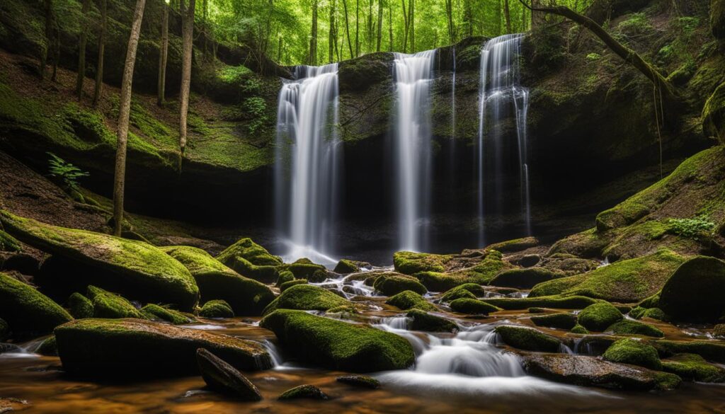 Hidden Waterfall in Georgia State Park