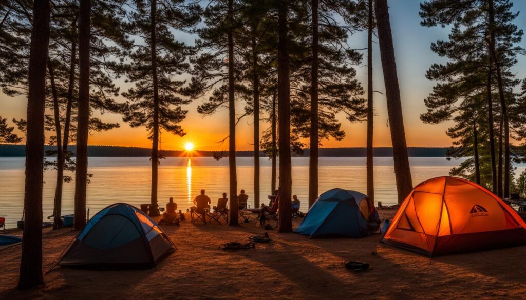 Higgins Lake Camping