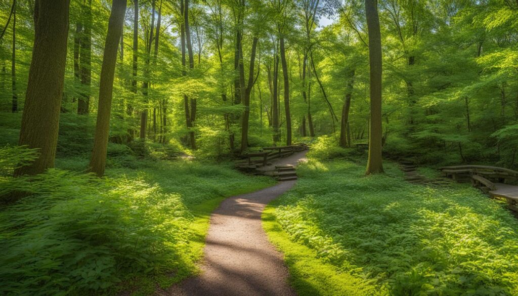 Hiking Trails at Maybury State Park