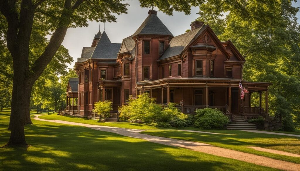 Historic Buildings at Heritage Hill State Historical Park