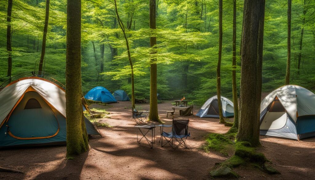 Jones Gap State Park Camping Sites