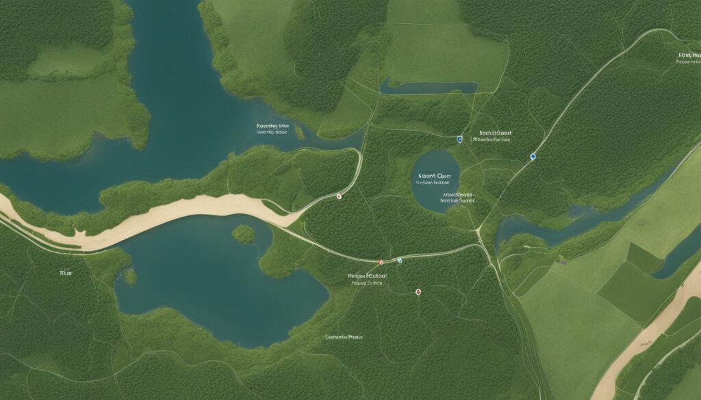 Lac Qui Parle State Park Map