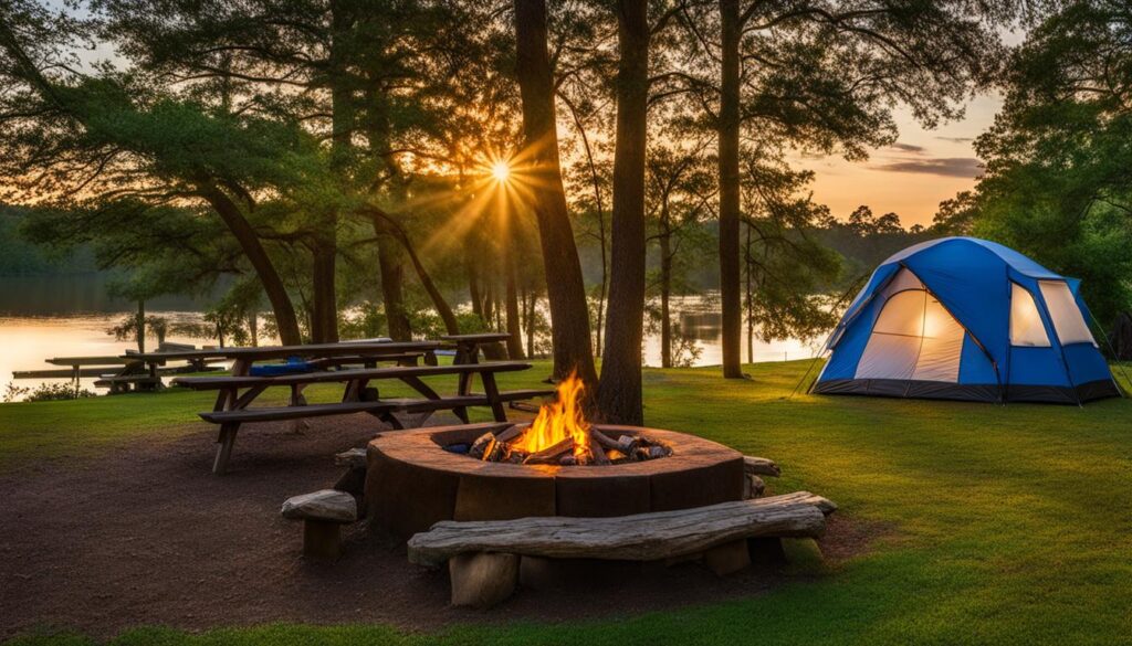 Lake Charles State Park Camping