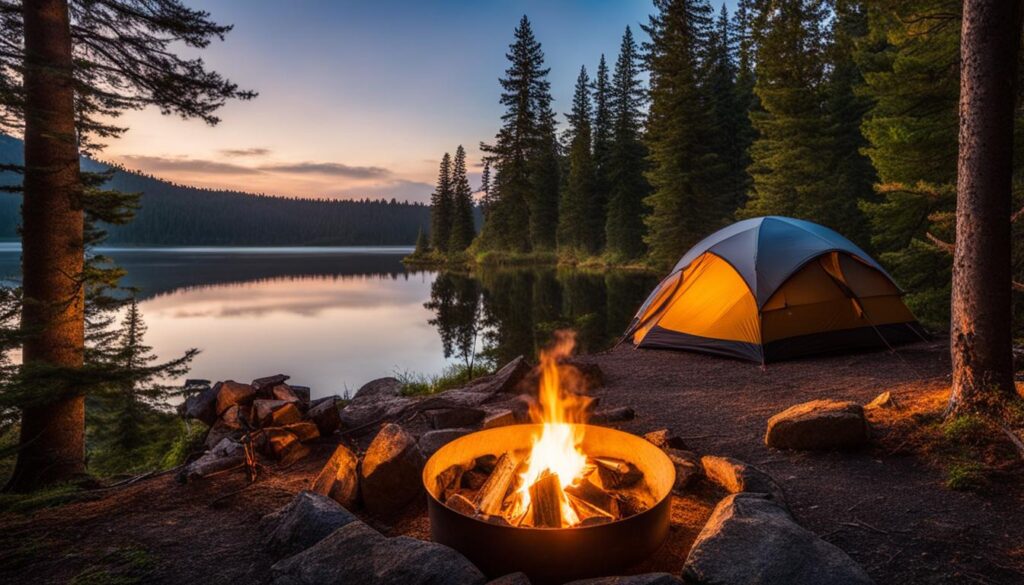 Lake Lorraine State Park Camping